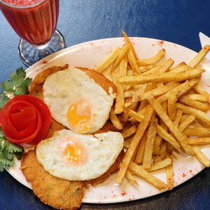 Milanesa a Caballo